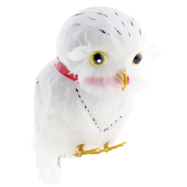 das-kost-mland-hedwig-schnee-eule-deko-vogel-26-cm-wei image 1