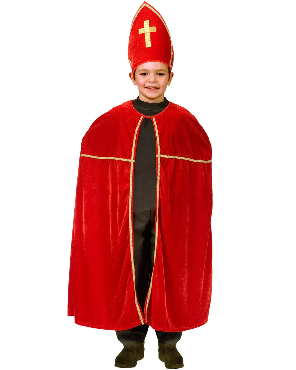 das-kost-mland-sankt-nikolaus-bischof-kost-m-kinder-rot-2-tlg image 1