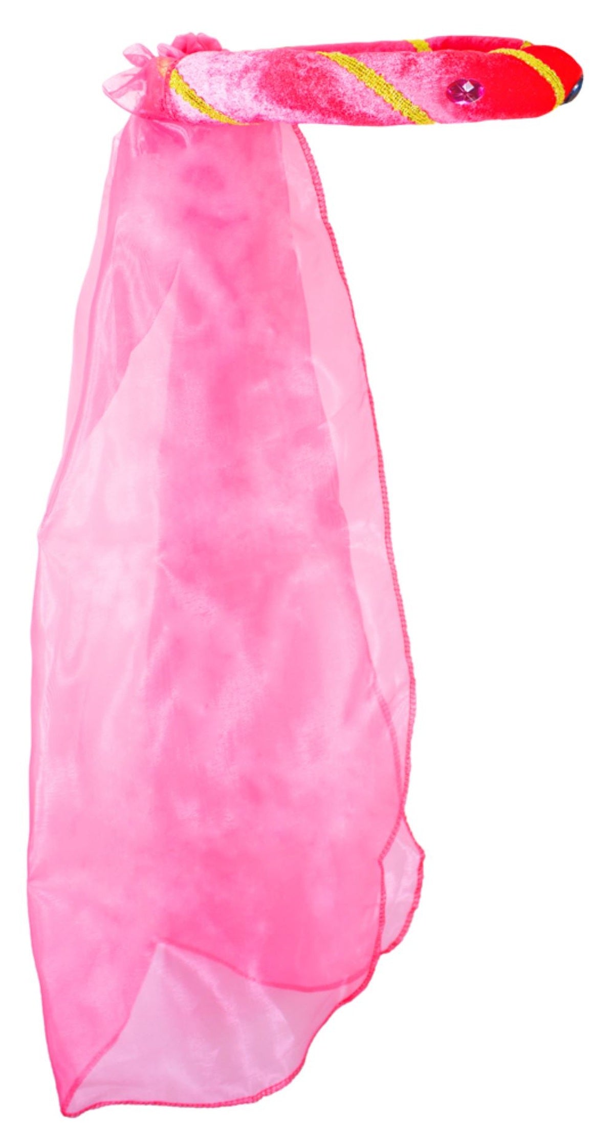 das-kost-mland-rosalin-mittelalter-haarband-schleier-haarreif-pink image 8