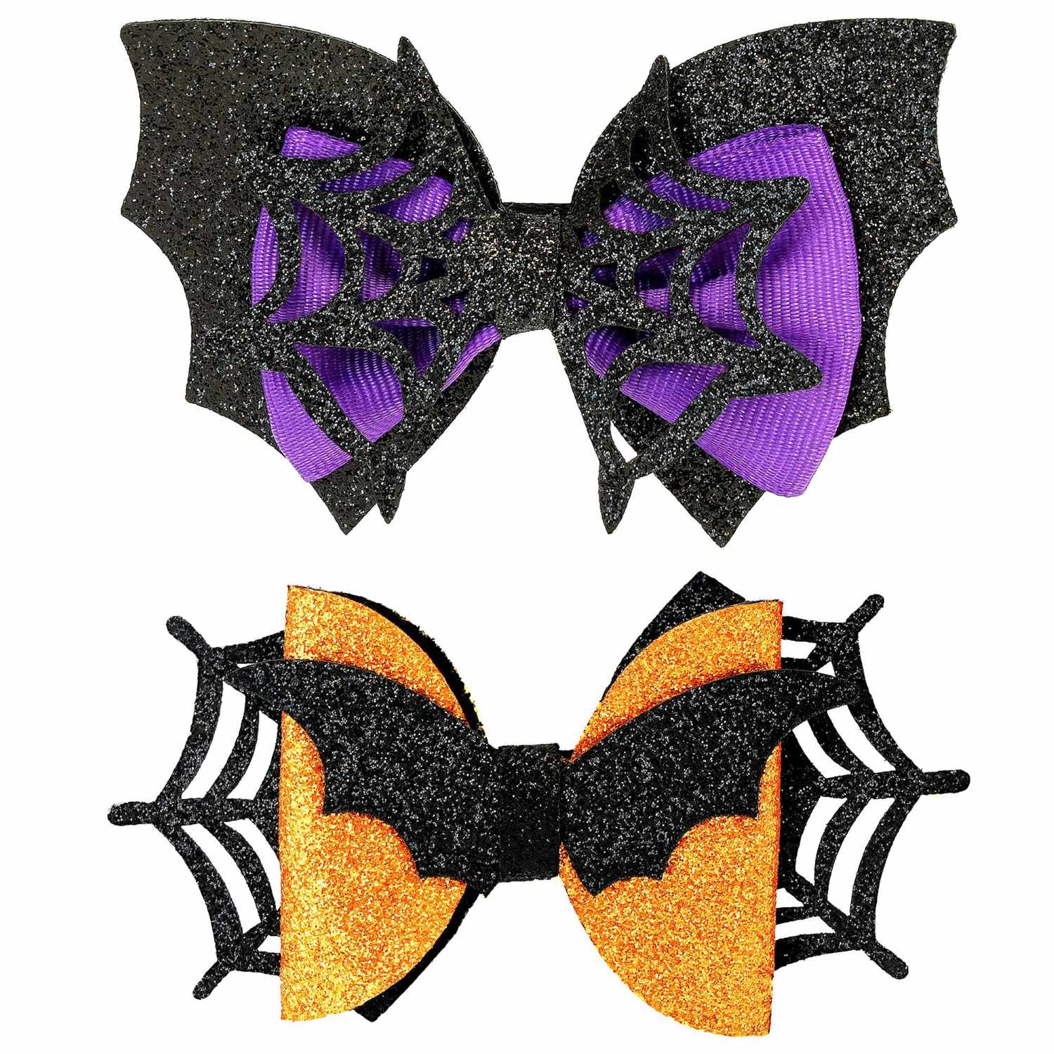 das-kost-mland-fledermaus-haarspange-haarschmuck-kinder-glitzer image 1