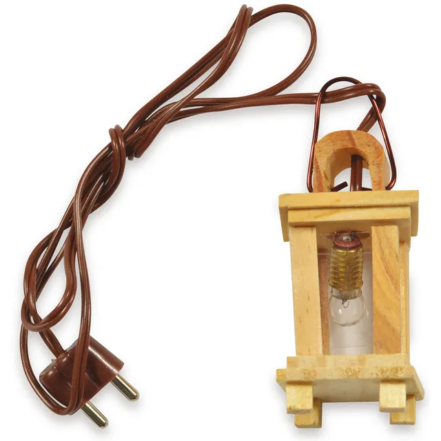 riffelmacher-holzlaterne-4cm-4-5v-78221-warmweiss image 1