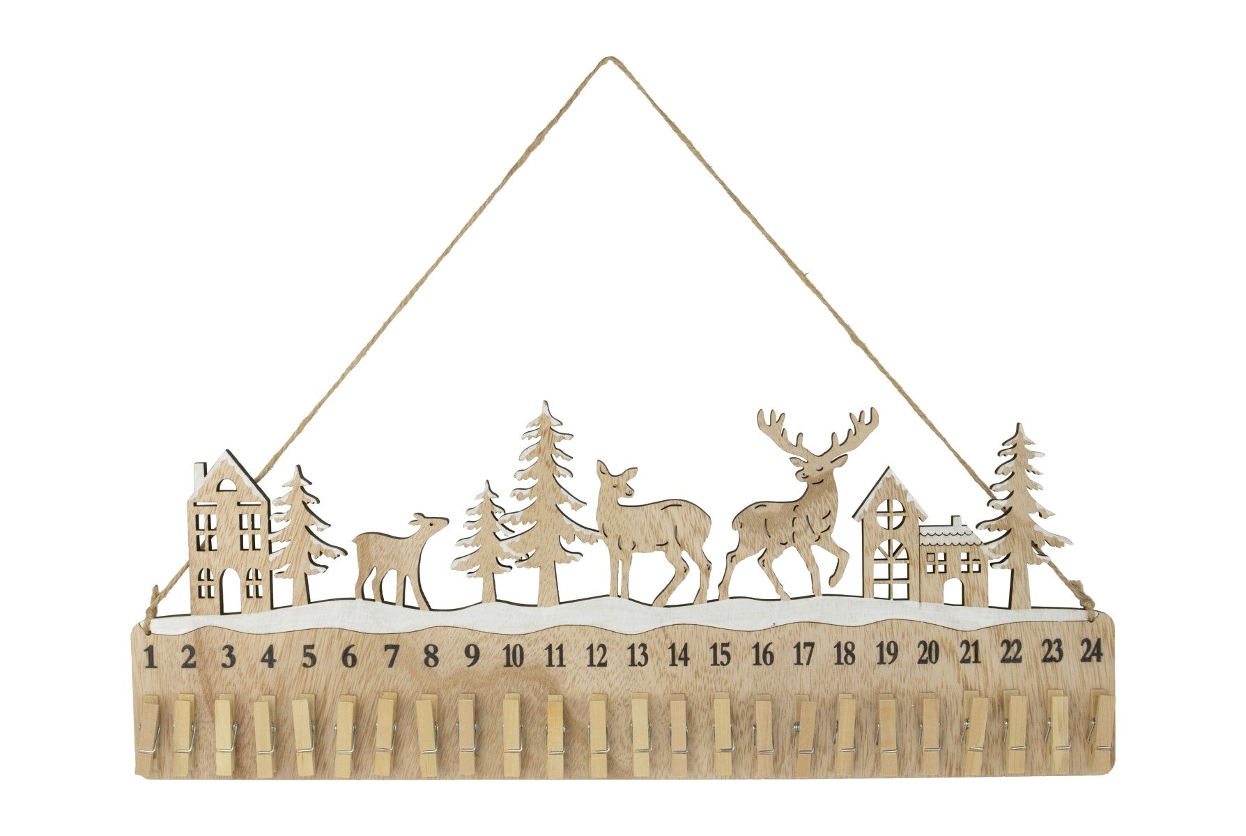 das-kost-mland-dekorationen-adventskalender-holz-24-klammern-natur image 1