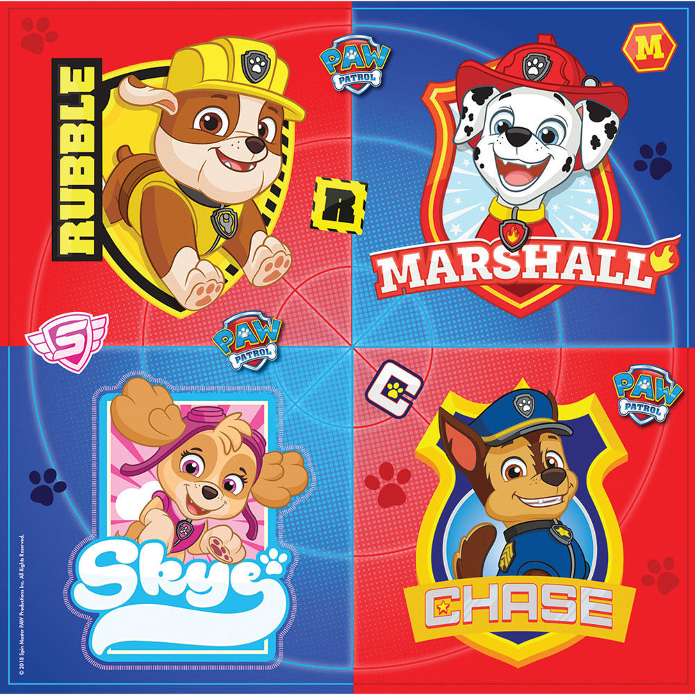 das-kost-mland-paw-patrol-servietten-16-stk-33x33-cm image 1