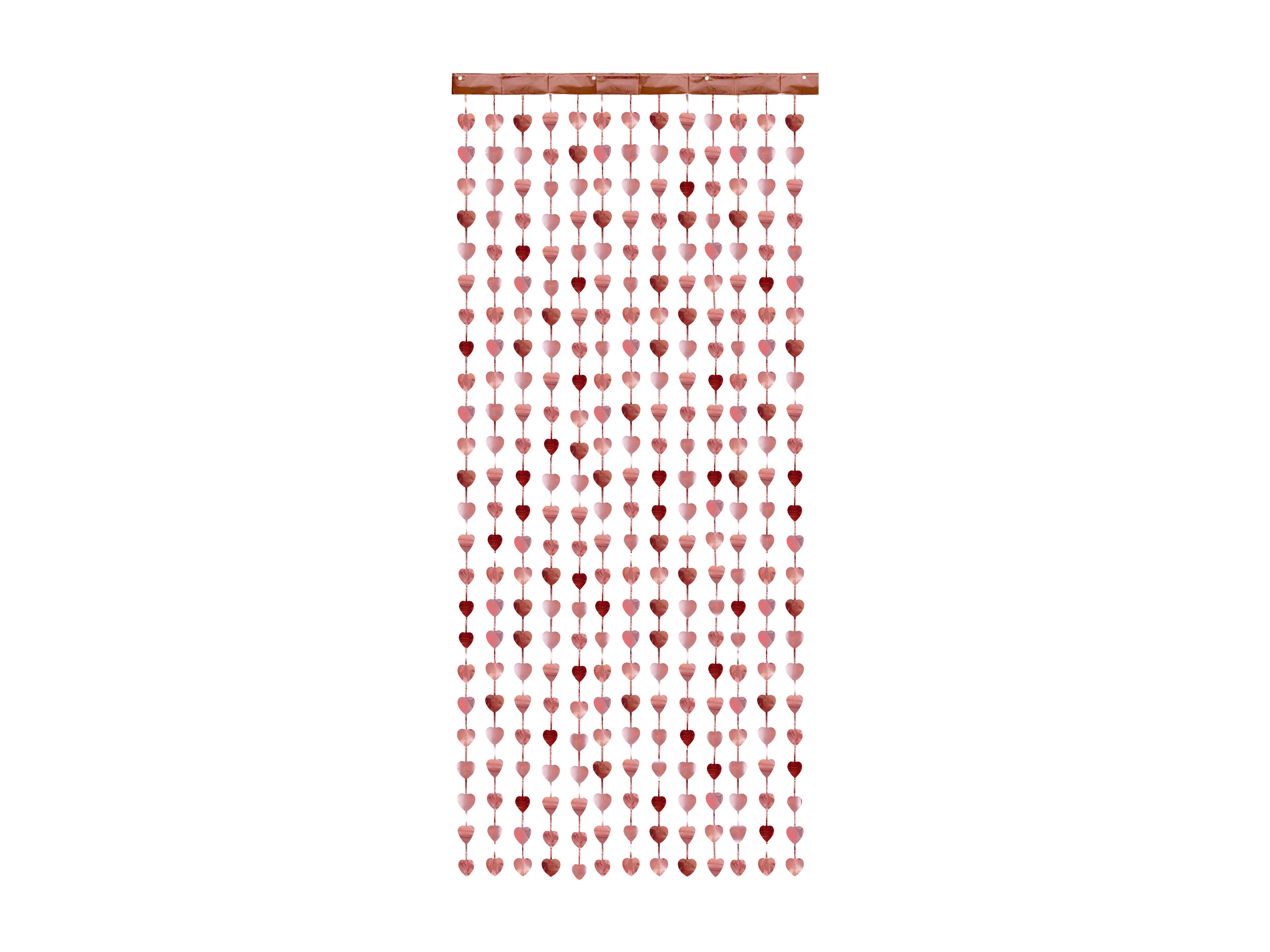 das-kost-mland-dekorationen-t-rvorhang-herzen-ros-gold-100x245cm image 1