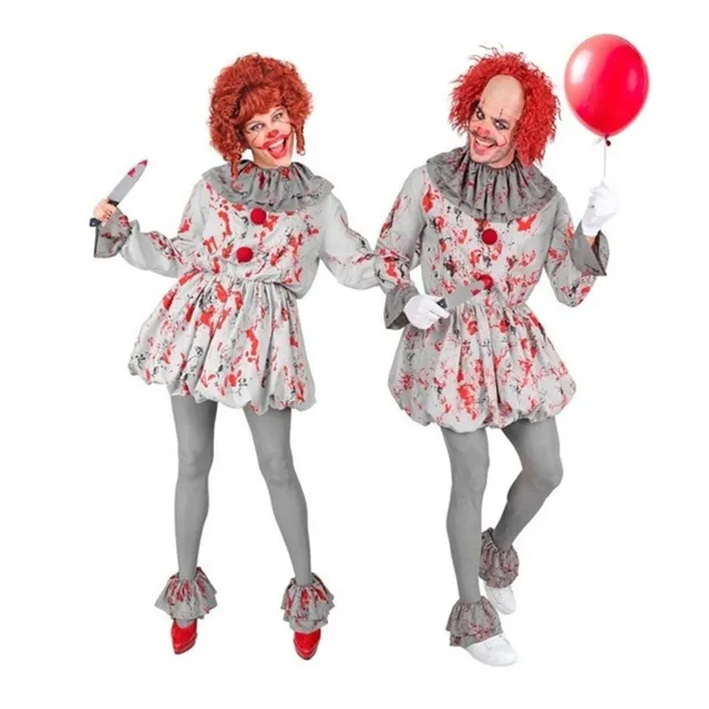 das-kost-mland-herren-vintage-horror-clown-kost-m-grau-gr-l image 1