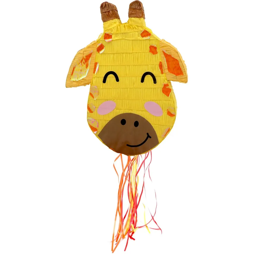 das-kost-mland-giraffen-kopf-pinata-42x33-cm-zum-bef-llen image 1