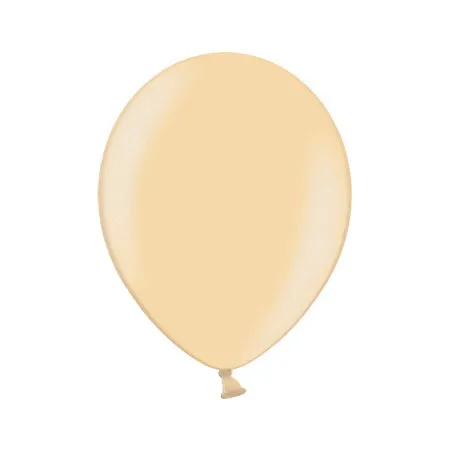 das-kost-mland-dekorationen-luftballon-uni-metallic-30cm-pfirsich-100stk image 1