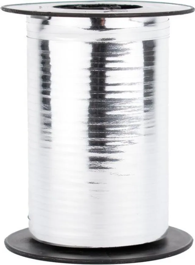 das-kost-mland-dekorationen-geschenkband-polyband-silber-5mm image 1