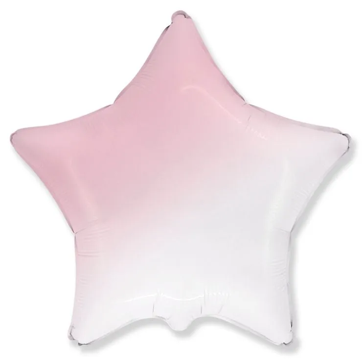 stern-folienballon-pastel-verlauf-rosa-45-cm-18-zoll image 1