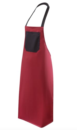 clinotest-premium-kochsch-rze-maroon-rot-mit-brusttasche image 6