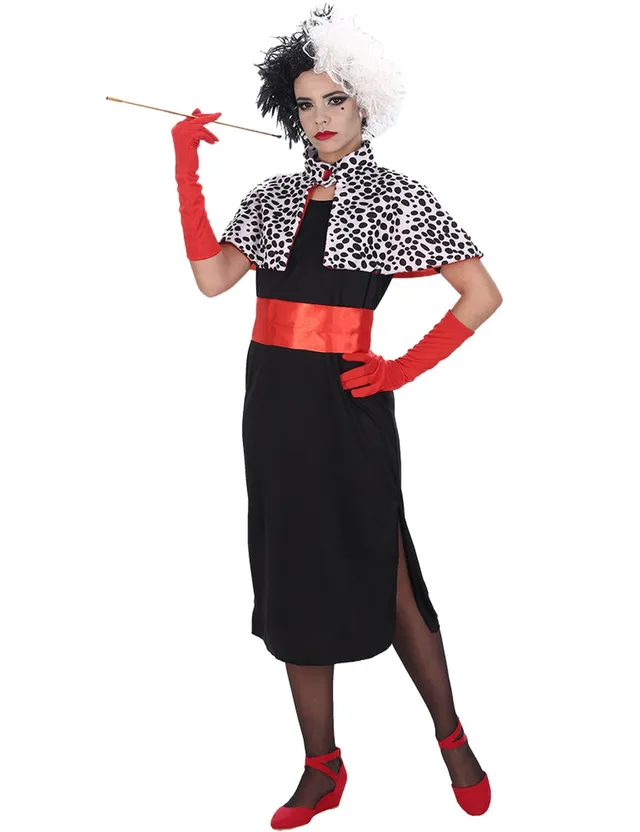 das-kost-mland-damen-cruella-b-sewichtin-kost-m-schwarz-5-tlg image 1