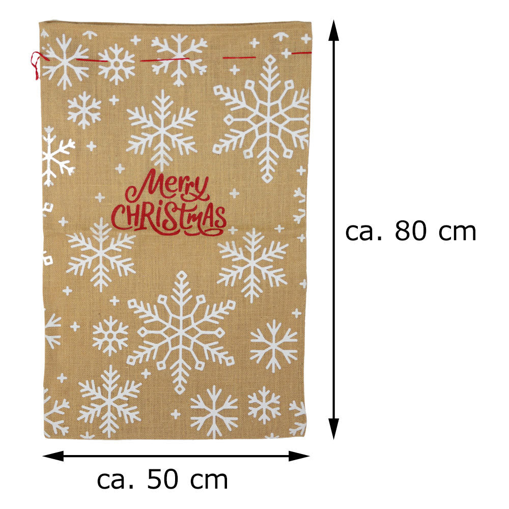 das-kost-mland-merry-christmas-jutesack-nikolaussack-50x80-cm image 2