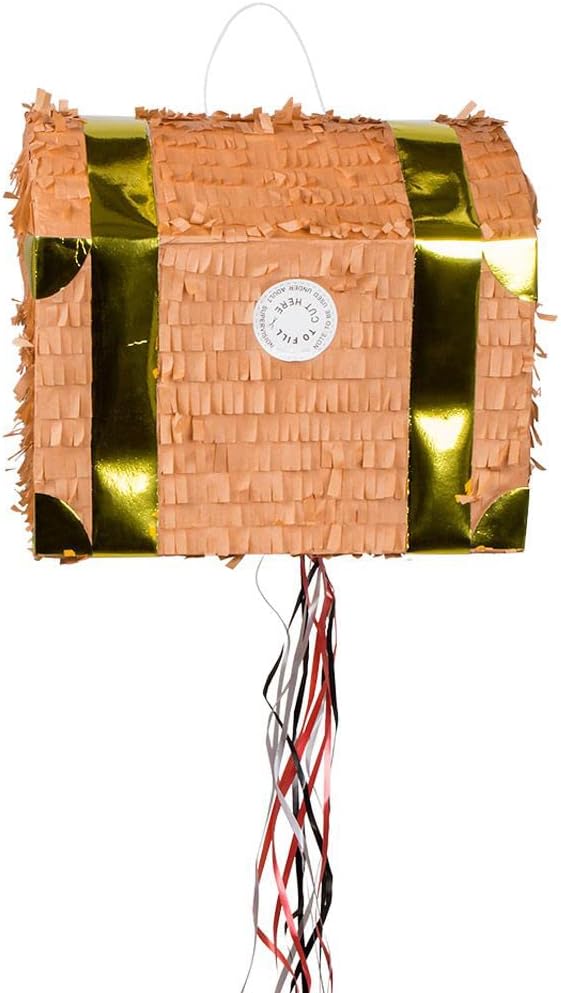 das-kost-mland-pinata-piraten-schatztruhe-30x26x23cm image 2