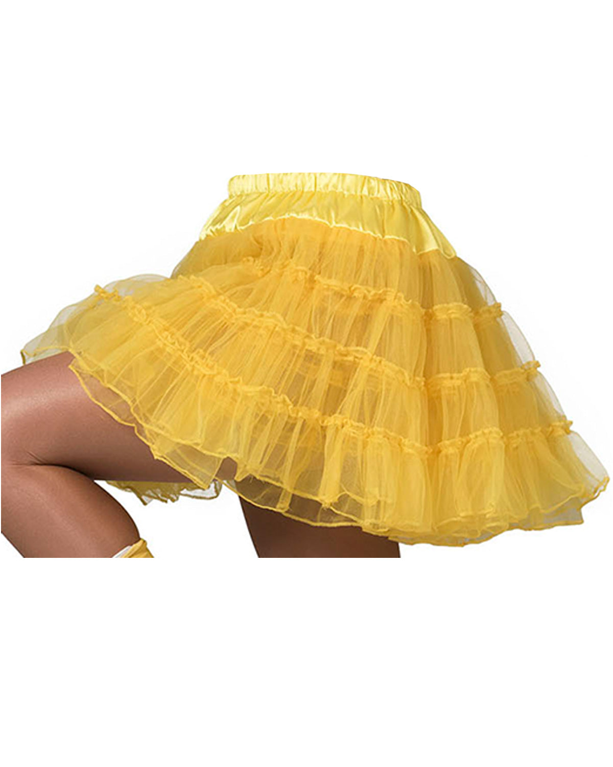 das-kost-mland-karina-petticoat-damen-t-llrock-33cm-gelb image 2