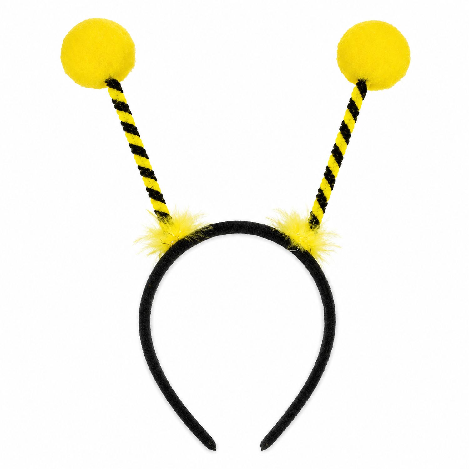 das-kost-mland-accessoires-bienen-haarreif-gelbe-f-hler-bommel image 2