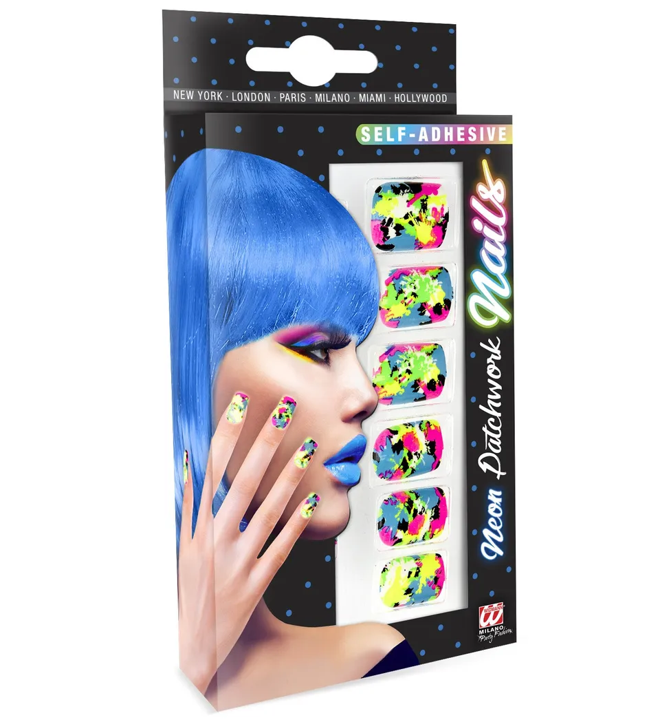 das-kost-mland-fingern-gel-neon-multicolor-12er-set image 1