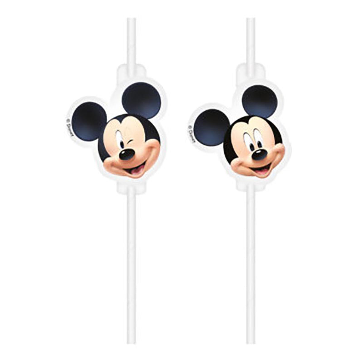 mickey-maus-papier-strohhalme-4-st-ck-party-trinkhalme image 1
