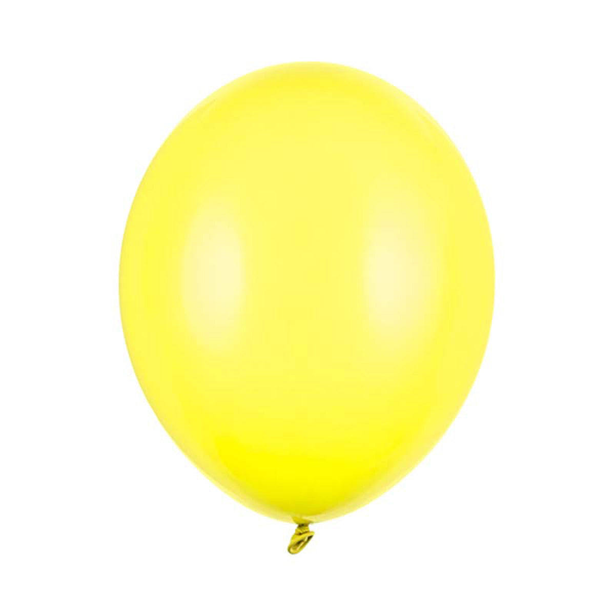 das-kost-mland-luftballon-uni-pastell-gelb-30-cm-50-stk image 1