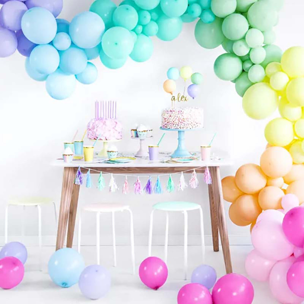 uni-pastell-luftballons-30-cm-pfirsich-orange-50-stk-latex image 3