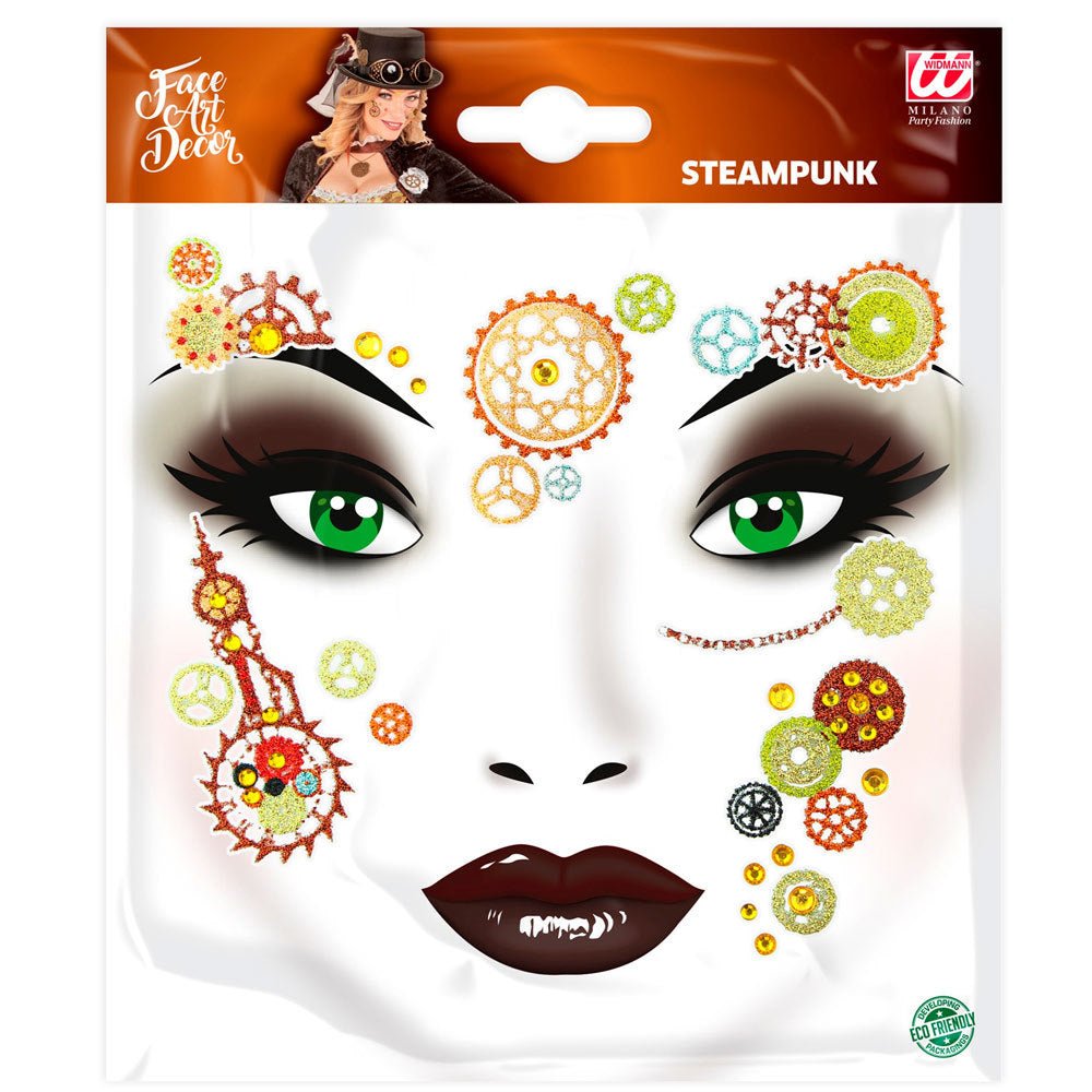 das-kost-mland-accessoires-face-art-tattoo-steampunk-bogen image 2