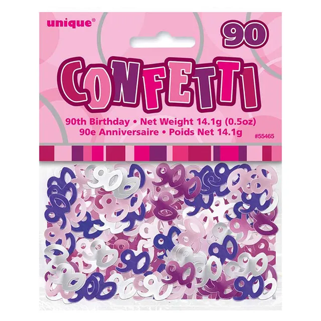 das-kost-mland-glitz-90-konfetti-metall-pink-14g-glitzer image 1