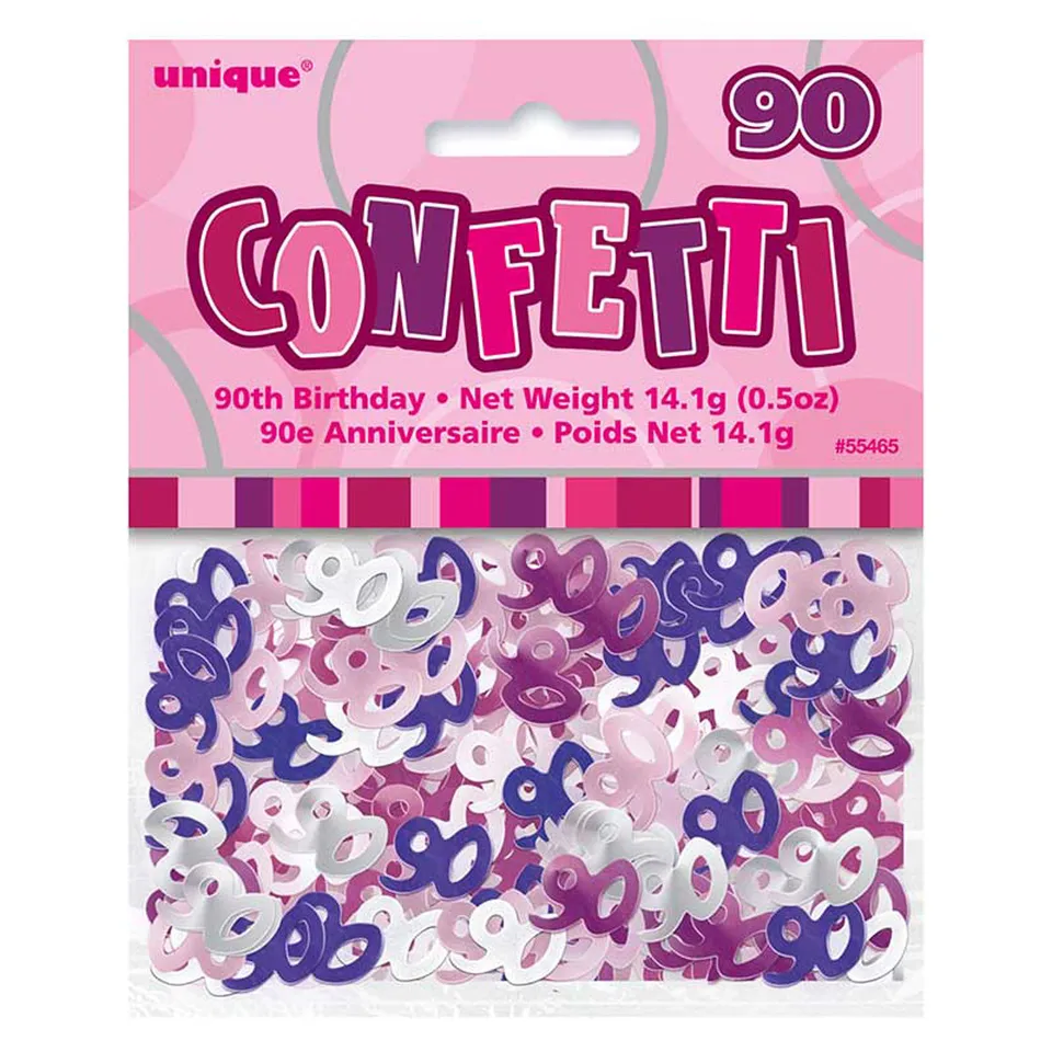 das-kost-mland-glitz-90-konfetti-metall-pink-14g-glitzer image 1