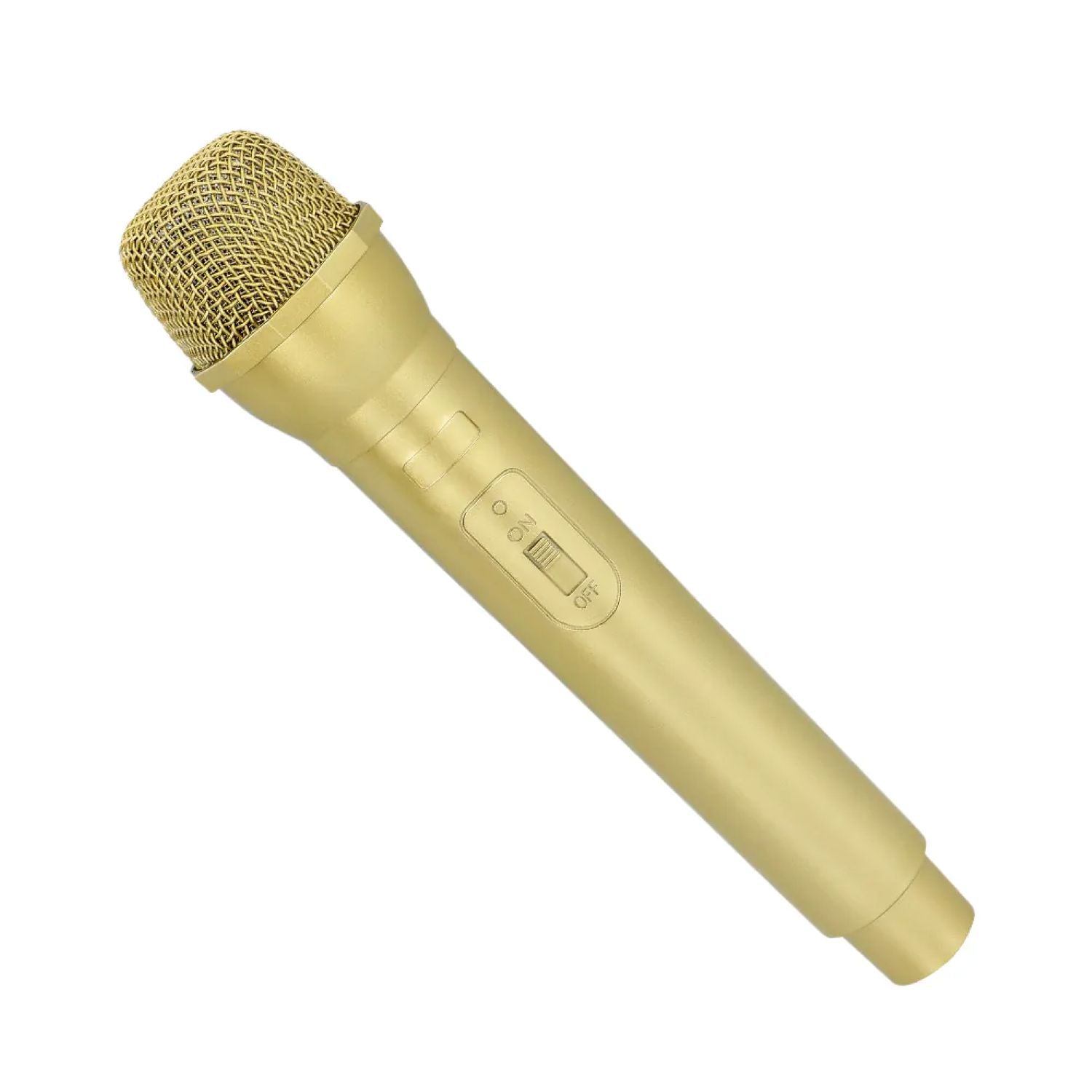 das-kost-mland-mikrofon-deluxe-deko-gold-23-5cm-popstar image 2