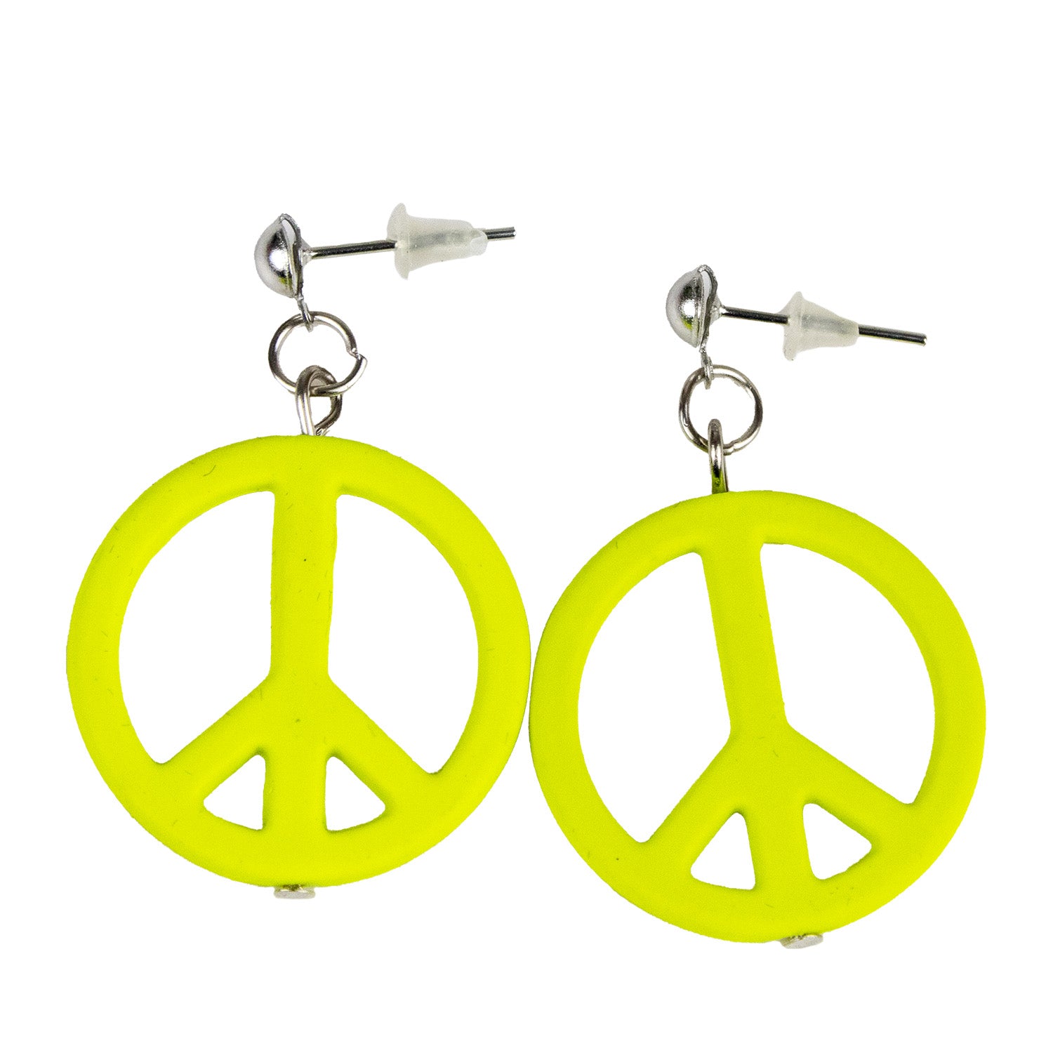 das-kost-mland-hippie-peace-schmuck-set-3-tlg-gelb image 6
