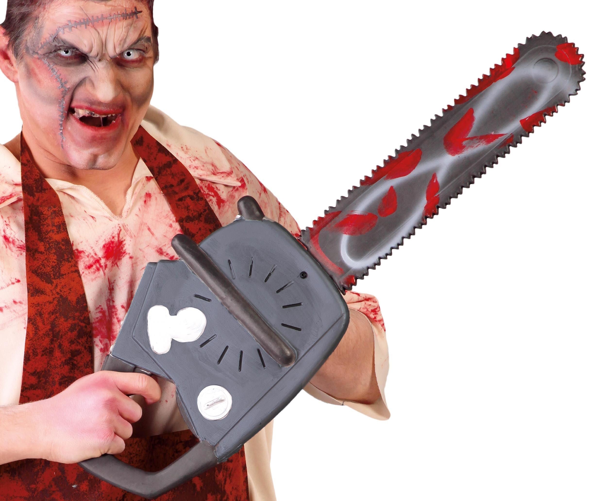 das-kost-mland-kettens-ge-70cm-pvc-silber-rot-halloween image 2