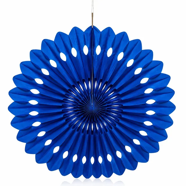 das-kost-mland-dekof-cher-uni-40cm-papierf-cher-royalblau image 1