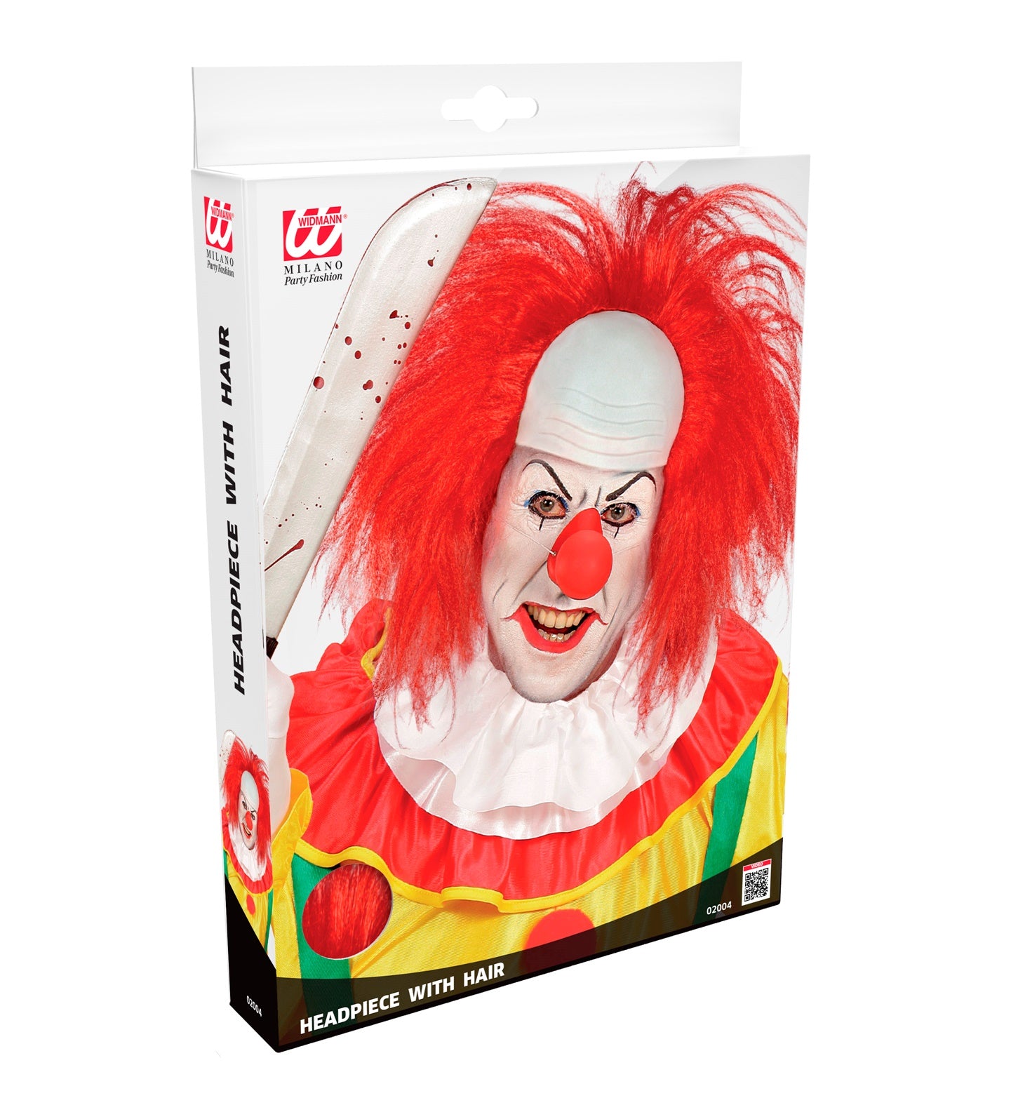 das-kost-mland-clownglatze-per-cke-rot-einheitsgr-e image 2