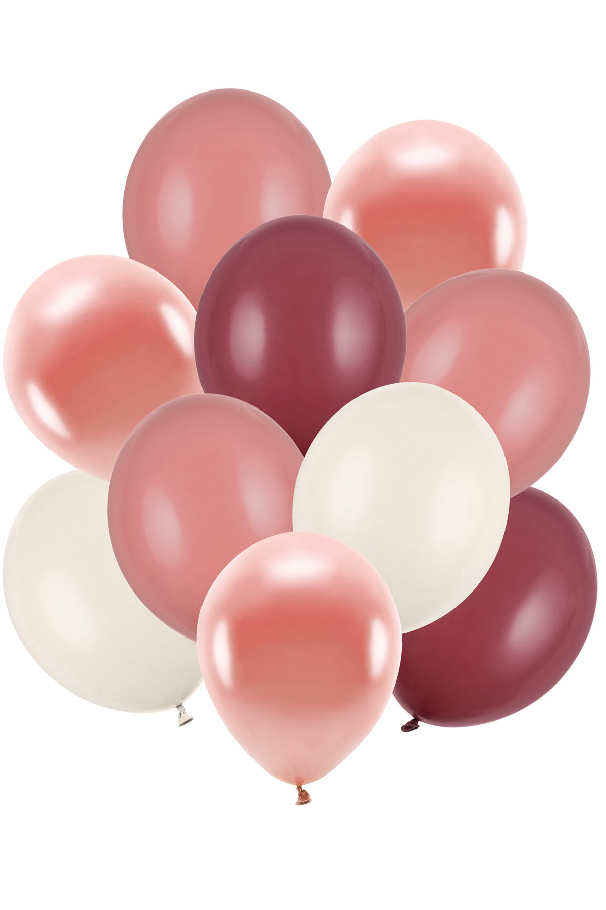 das-kost-mland-dekorationen-luftballon-set-10-stk-rosa-mix-30cm image 1