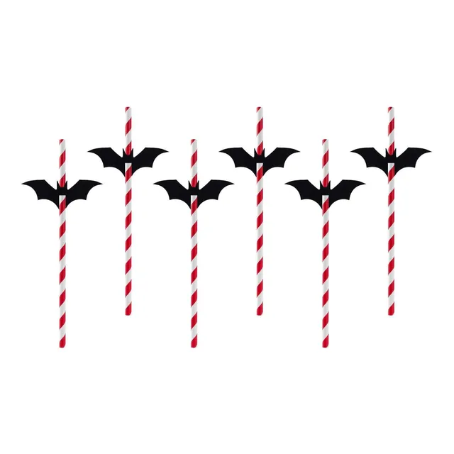das-kost-mland-dekorationen-papierstrohhalme-flederm-use-19-5-cm image 1