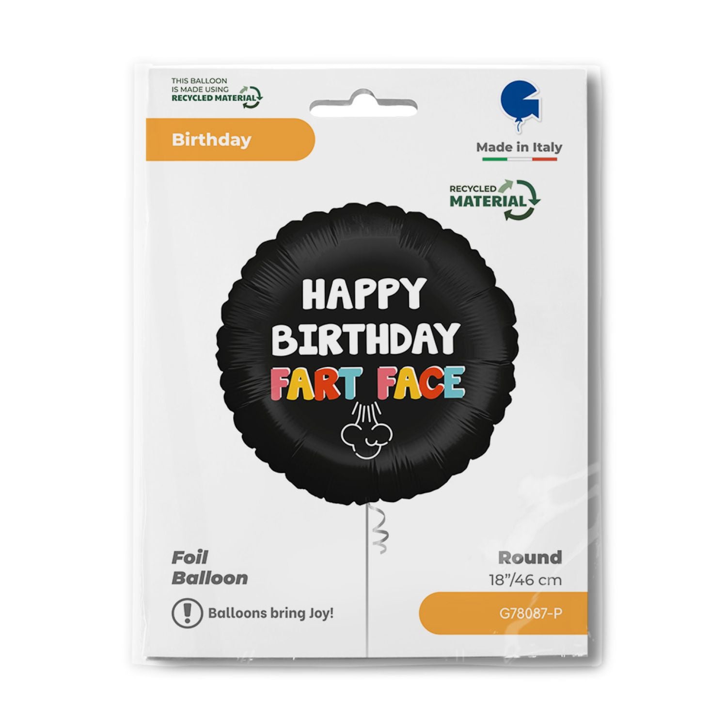 das-kost-mland-happy-birthday-folienballon-46-cm image 2