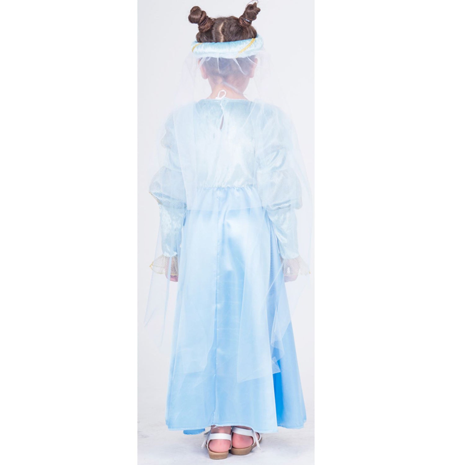 burgfr-ulein-lady-anora-kost-m-m-dchen-kleid-hellblau image 2