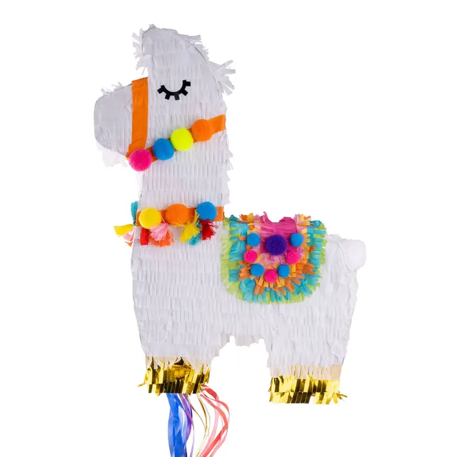 das-kost-mland-dekorationen-pinata-mexiko-lama-35x12x39-cm-wei image 1