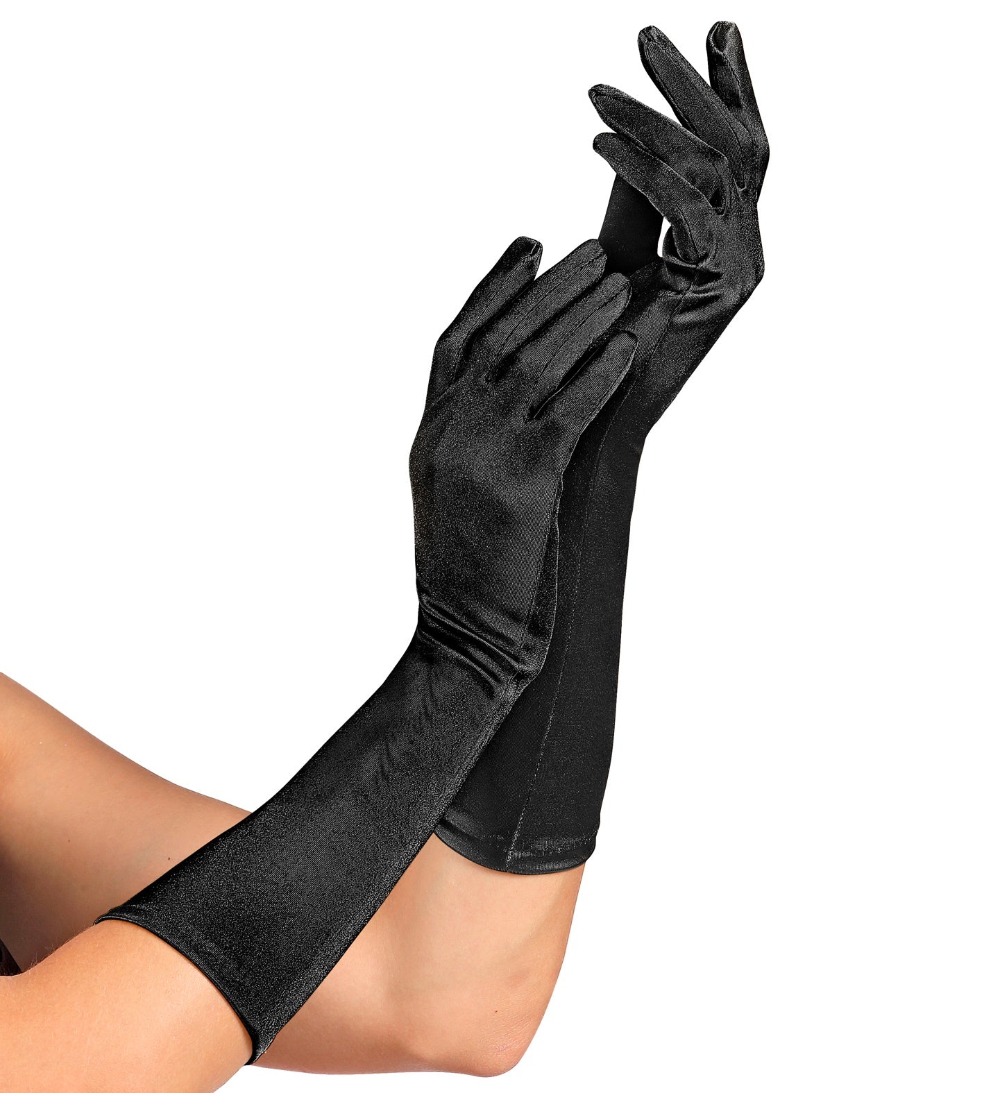 satin-handschuhe-amsterdam-40-cm-schwarz image 1