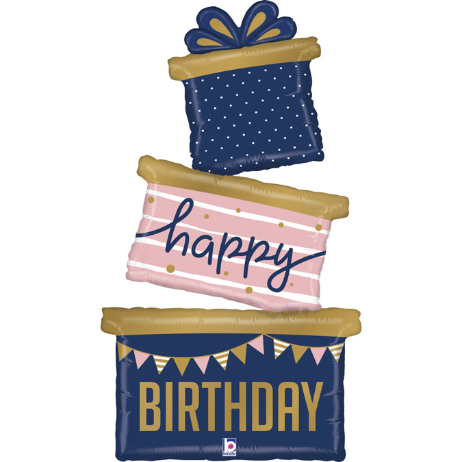 das-kost-mland-shape-folienballon-navy-birthday-gift-trio-130cm image 1
