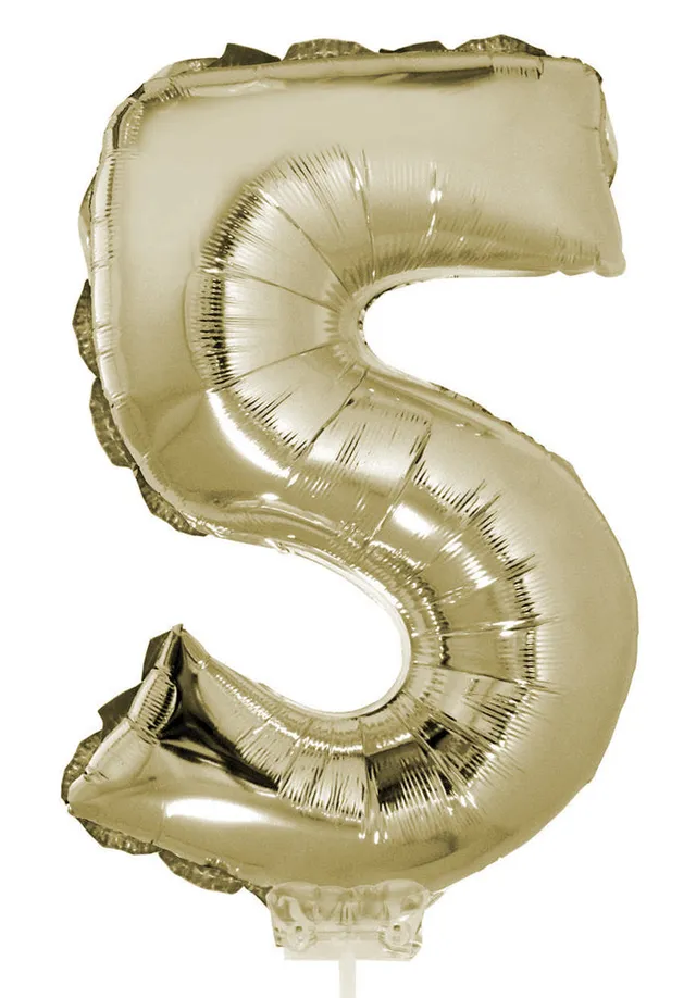 das-kost-mland-zahlen-folienballon-41cm-mit-stab-champagner-zahl-5 image 1