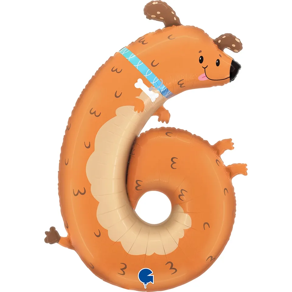 das-kost-mland-dekorationen-shape-folienballon-puppyloons-hund-89cm image 1
