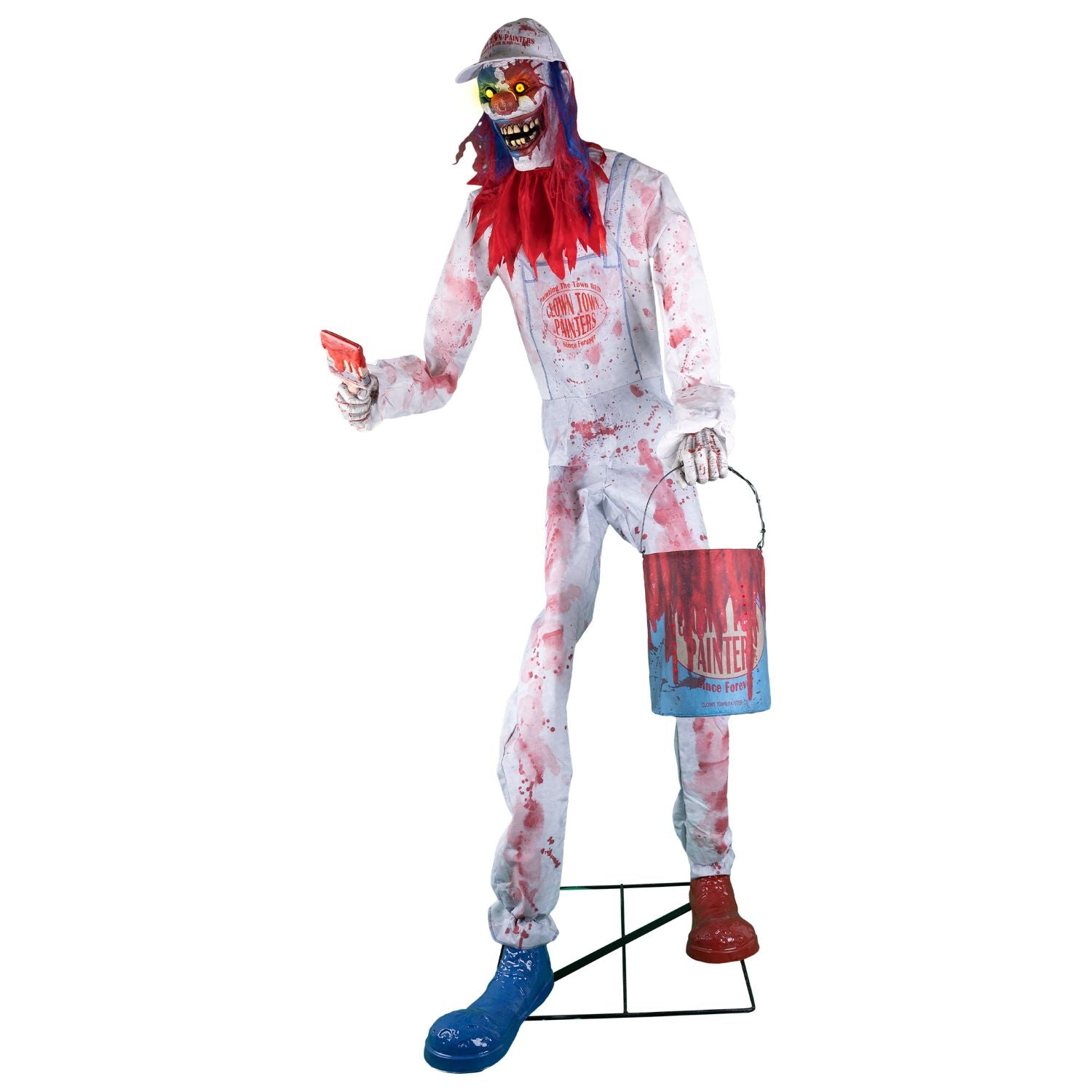das-kost-mland-dekorationen-arty-b-ser-clown-dekofigur-213-cm image 2