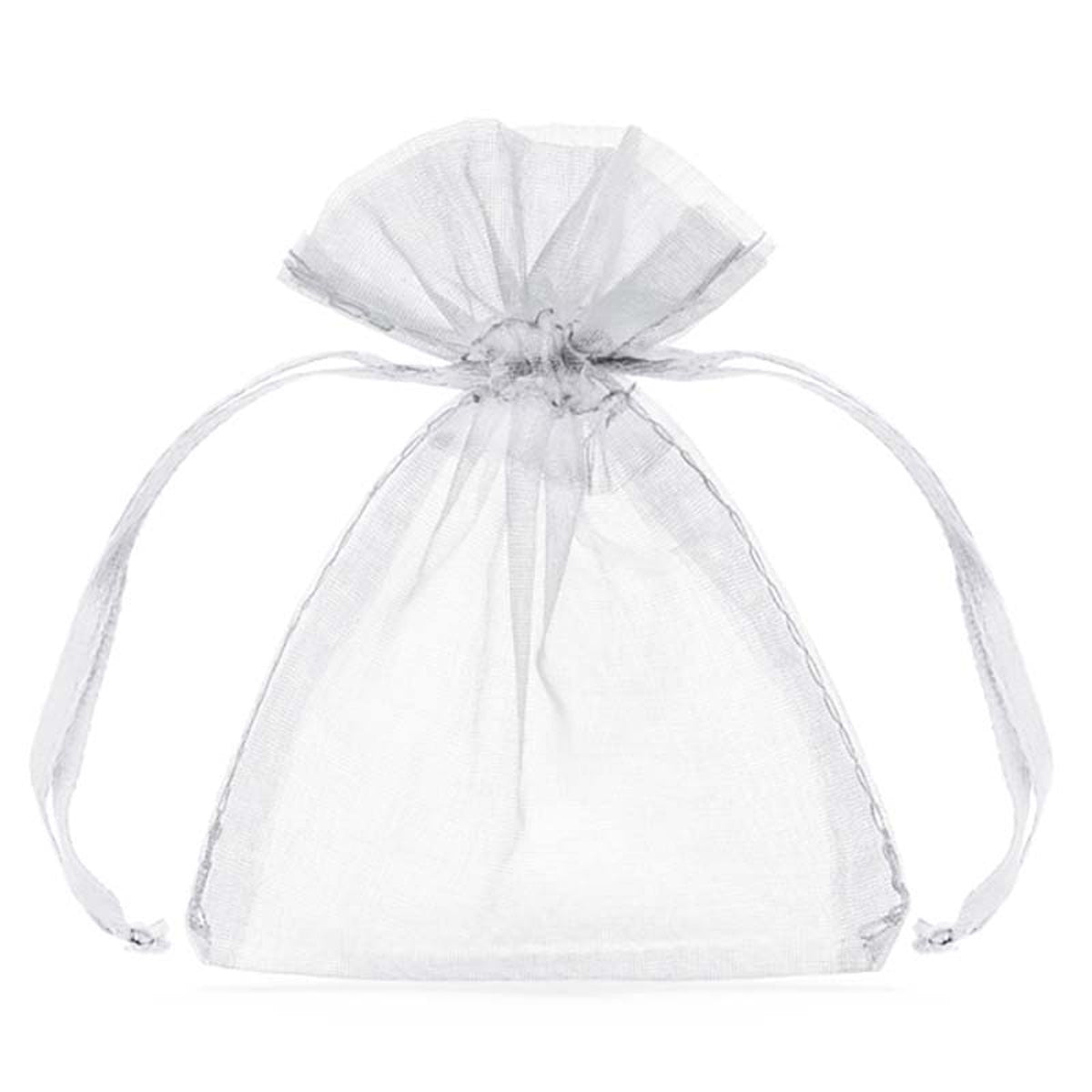 das-kost-mland-organzas-ckchen-wei-10-st-ck-mit-satinband image 1