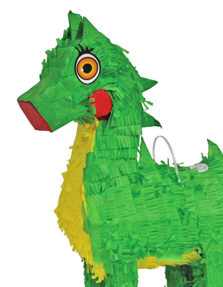 das-kost-mland-pinata-gr-ner-drache-pinata-45x18x48cm image 3