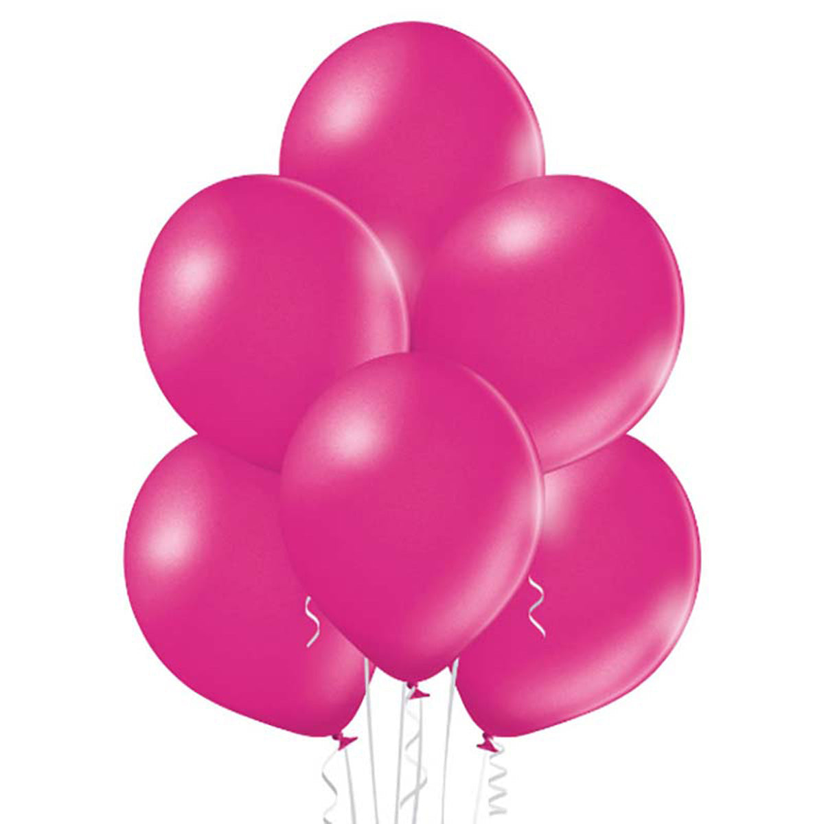 das-kost-mland-metallic-luftballons-fuchsia-30-cm-25-stk image 1