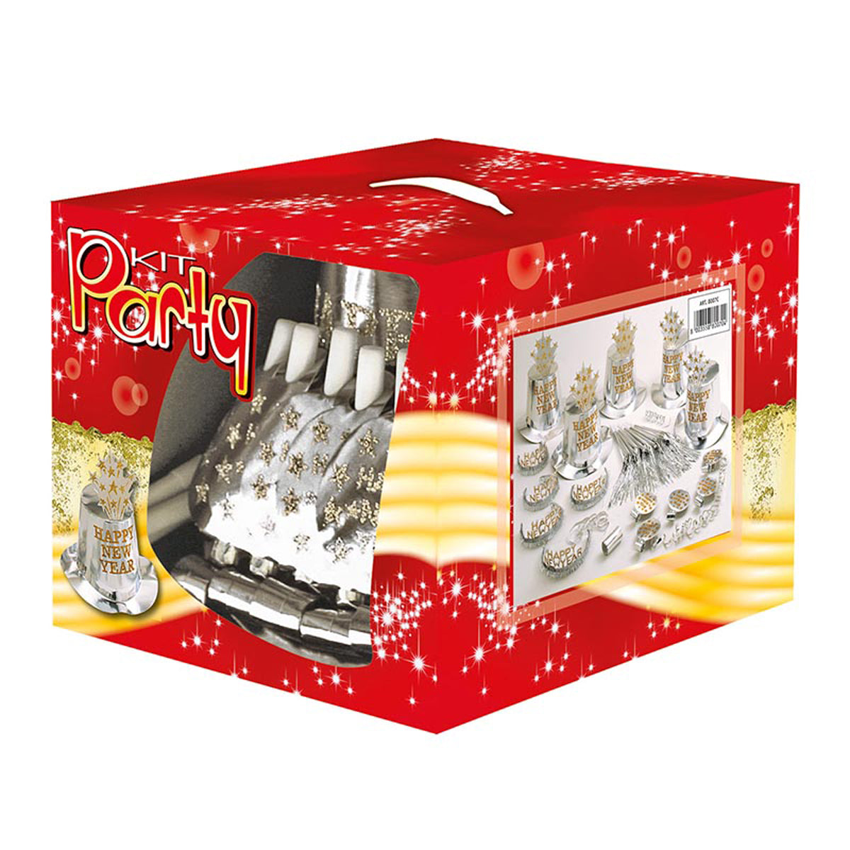 das-kost-mland-dekorationen-partyset-happy-new-year-10-pers-silber image 3