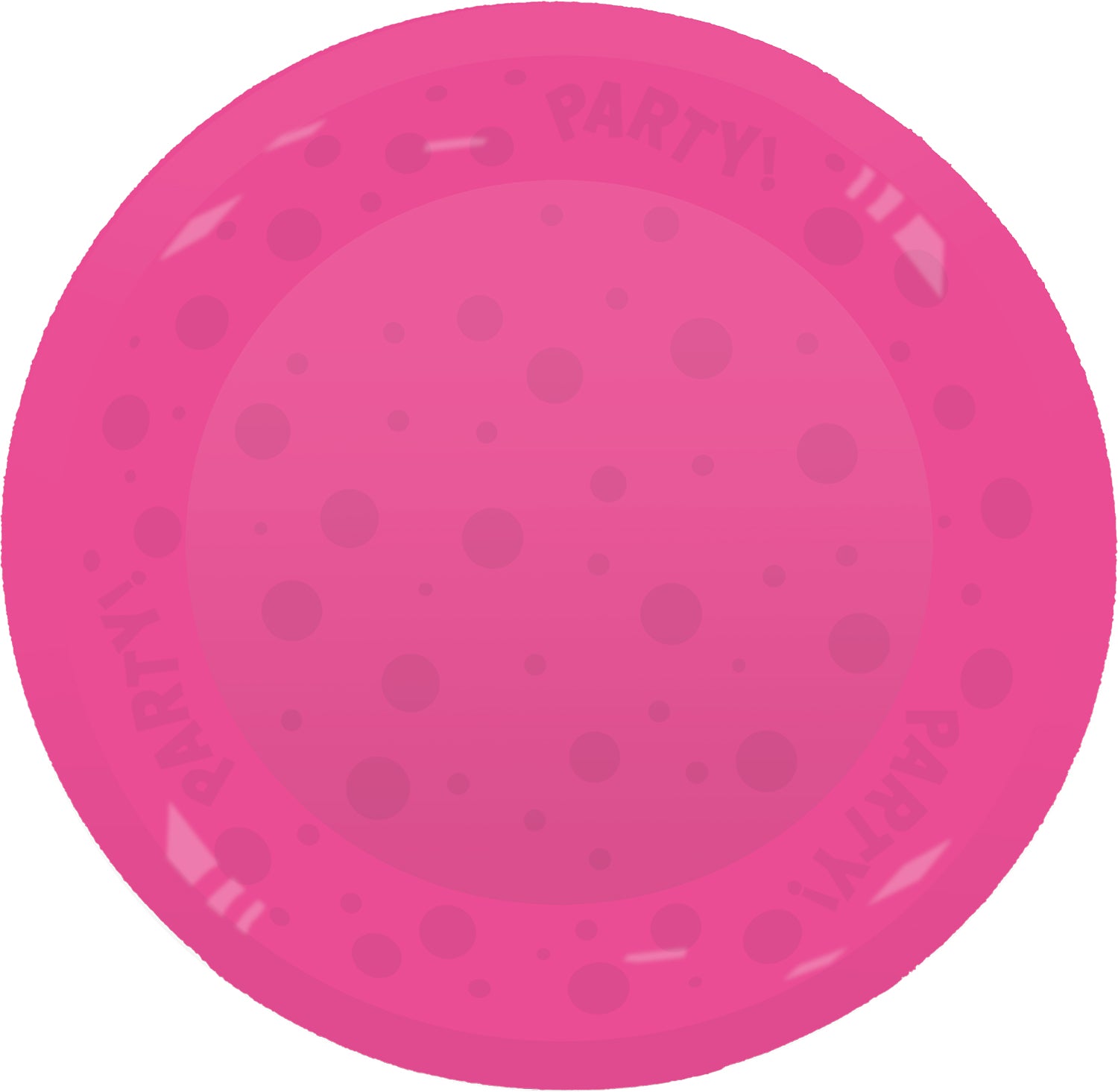 das-kost-mland-dekorationen-mehrweg-teller-21-cm-pink-1-st-ck image 1