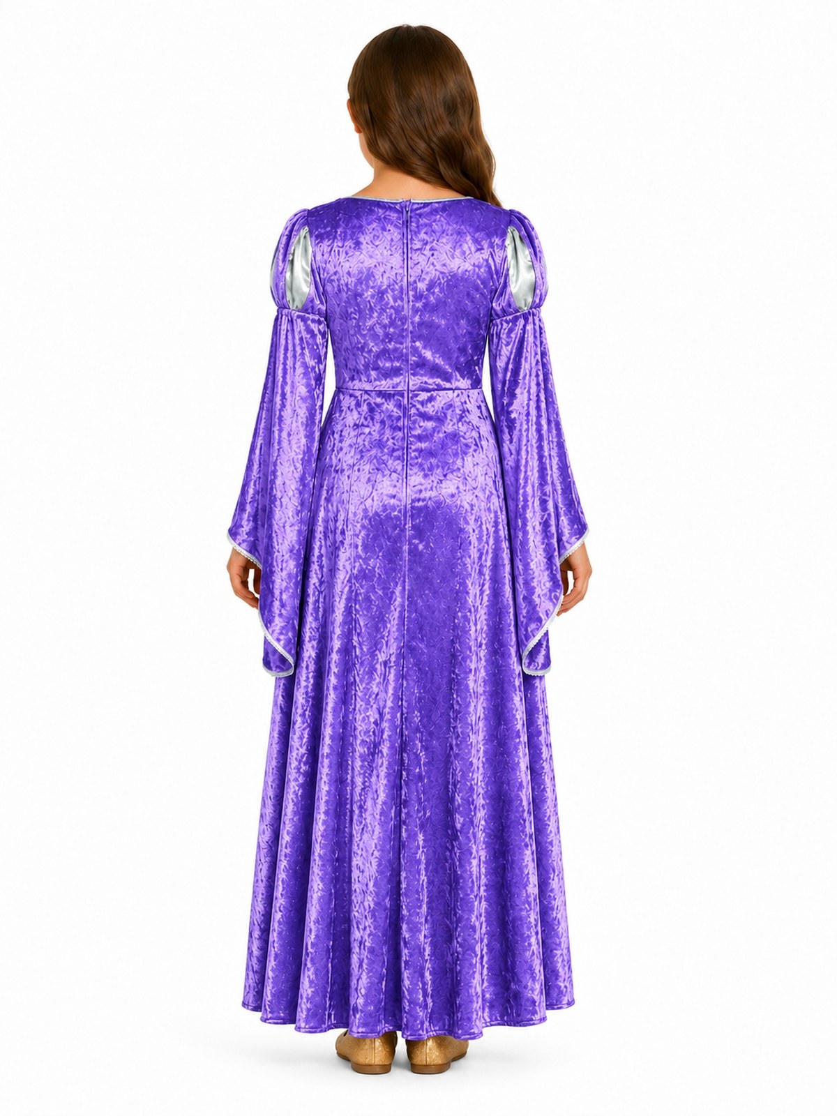 das-kost-mland-prinzessin-helena-burgfr-ulein-kost-m-lila-silber-samt image 6
