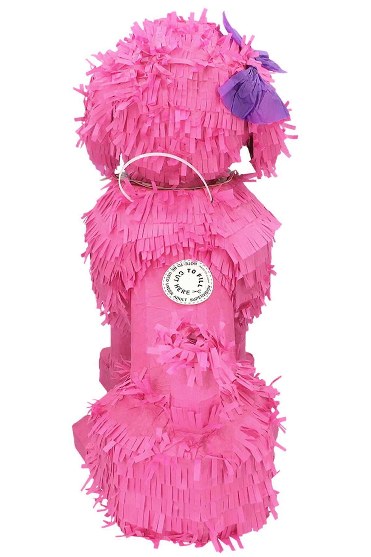 das-kost-mland-pinata-rosa-pudel-45x24x38cm-zum-bef-llen image 2