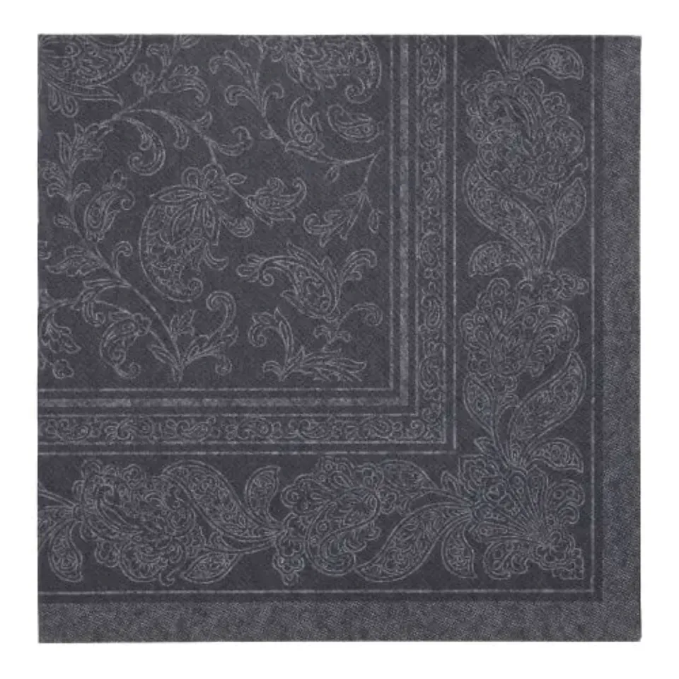 das-kost-mland-dekorationen-servietten-ornaments-schwarz-50stk image 1