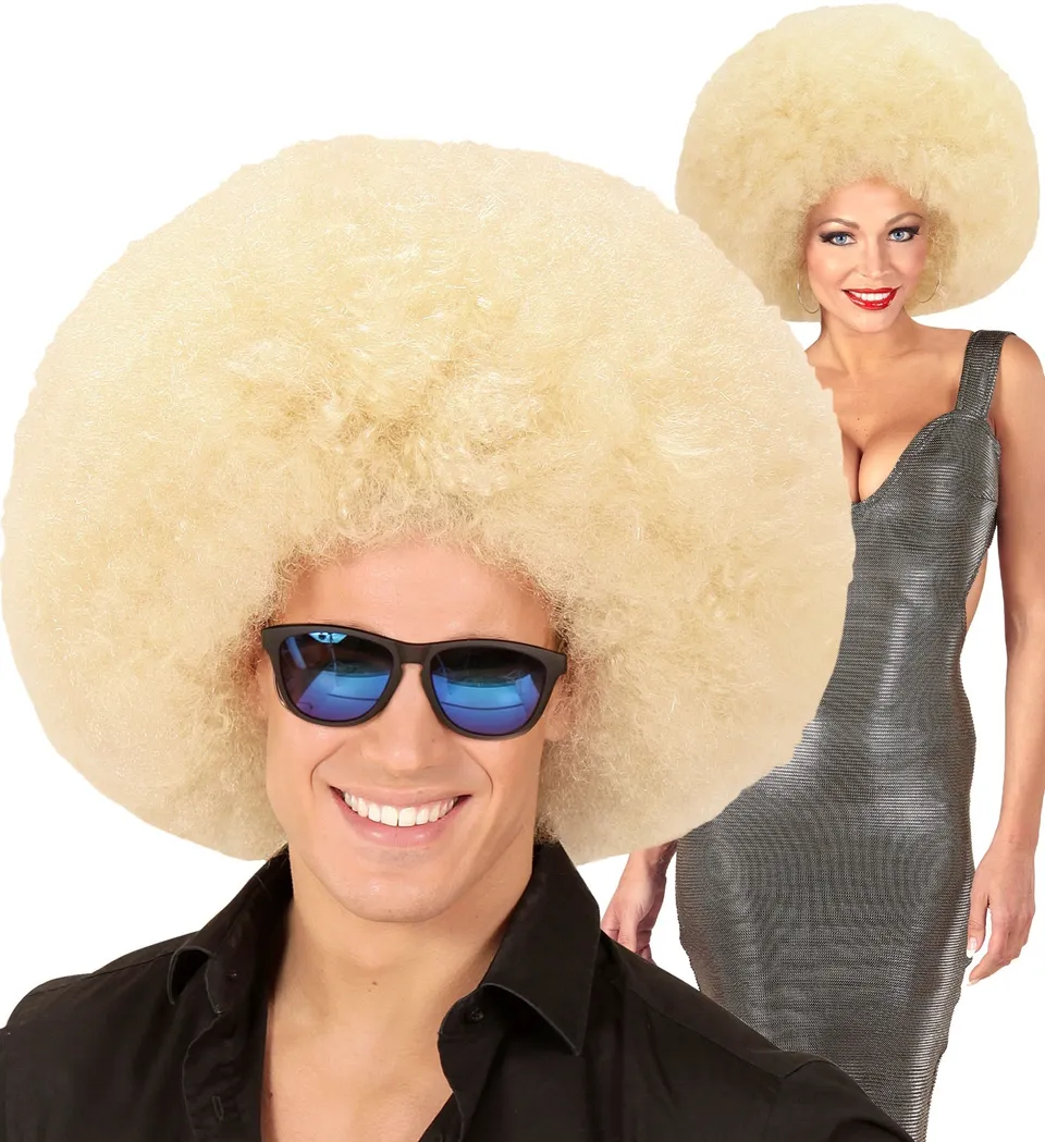 das-kost-mland-riesen-afro-per-cke-erwachsene-blond-locken image 1